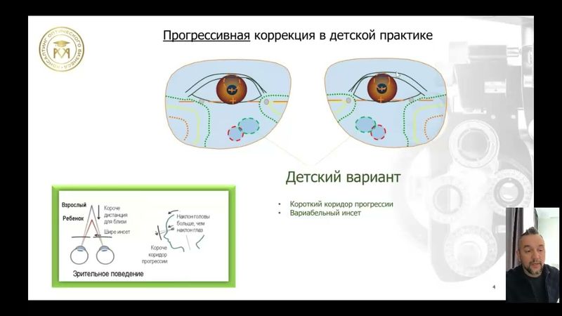 Детские прогрессивные линзы. Полезное от КМК.
