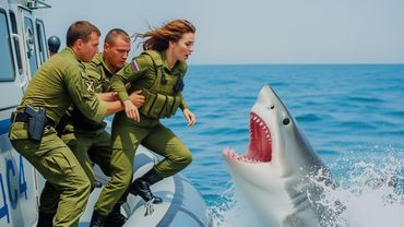 Русские солдаты сбросили женщину в море с акулами — но она выжила, и мир замер.