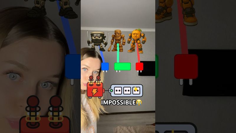 Brainrot Charging Challenge🔋IMPOSSIBLE😭#shorts