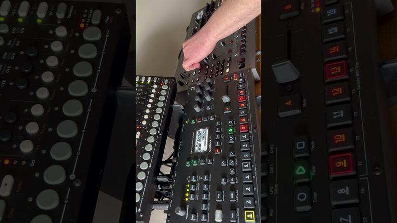 Atmospheric Techno Jam on the TR-1000 #electronicmusic #techno #90sdancemusic #synth