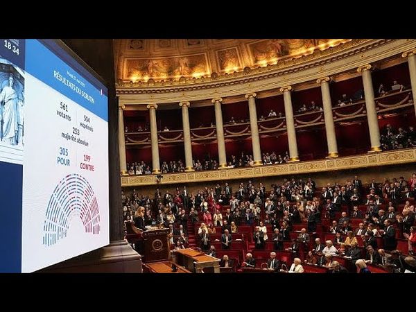France's National Assembly adopts bill to legalise assisted dying on first reading