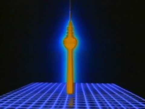 Telediario 2 (1984) Cabecera. Informativo de TVE