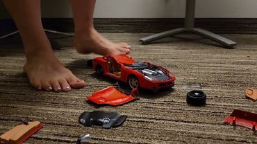 Misty crushes Ferrari part 2 #asmrcrush #asmr