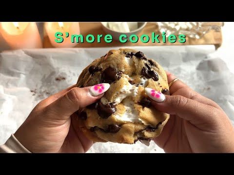 S’mores Cookies Recipe 💕