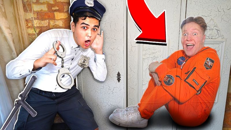 ЭКСТРЕМАЛЬНЫЕ ПРЯТКИ В ДОМЕ У ПОЛИЦЕЙСКОГО 🔥