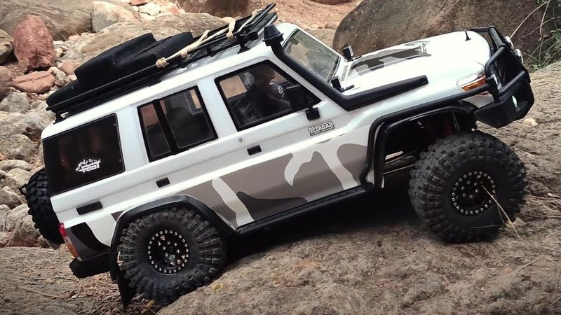 CLIMBING THE ROCK, RC CRAWLER //RGT EX86190, TOYOTA LAND CRUISER 76