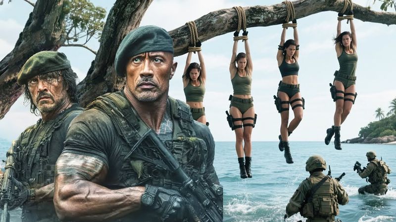 Película de acción de 2025: Secuestraron a su esposa y la llevaron a una isla. ¡Un gran error!