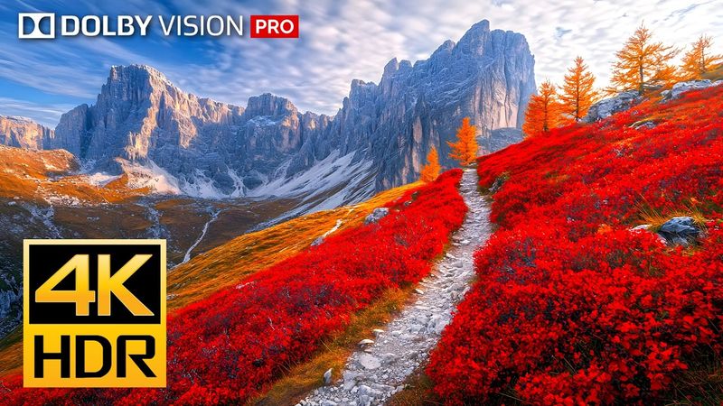 Amazing Dolby Vision 4K HDR 120 fps - 4K VIDEO ULTRA HD #4K #BGM