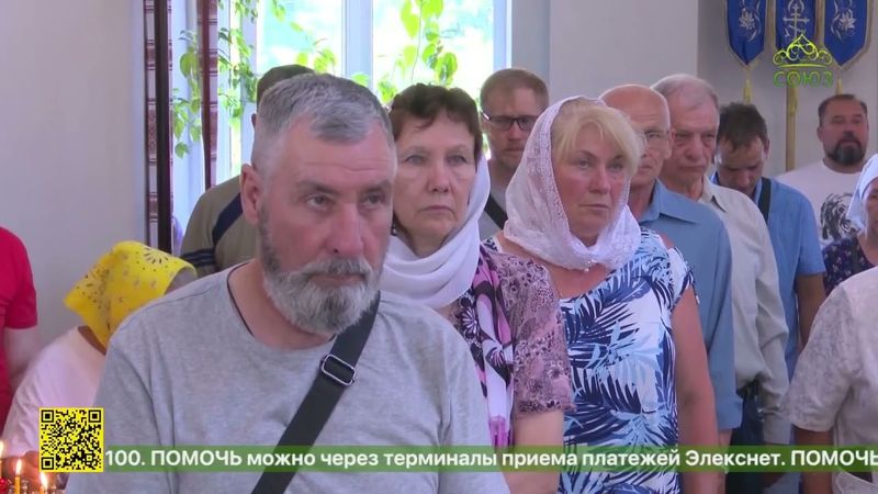 Божественная литургия в храме в честь иконы Божией Матери «Утоли моя печали»