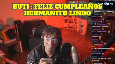 BUTI FELICITA A GLOGLO POR SU CUMPLEAÑOS