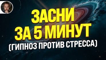 🚨 ГИПНОЗ ДЛЯ СНА ОТ ПСИХОЛОГА ЧЕМПИОНОВ МИРА | ВЫКЛЮЧИТ ТРЕВОГУ И СТРЕСС ЗА 5 МИНУТ
