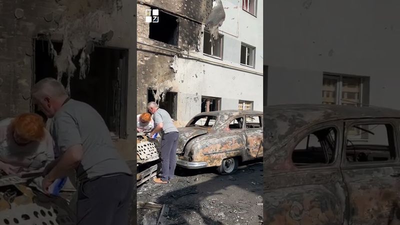 Вибиті вікна, пошкоджені фасади і понищені авто: наслідки нічної атаки на вулиці Олени Степанівни