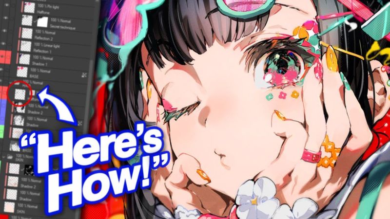 Learn How To Make Your Art POP By Copying Mika Pikazo