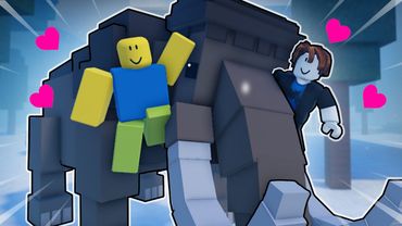 99 NIGHTS IN THE FOREST, BUT MAMMOTH IS FRIENDLY! Roblox Animation
