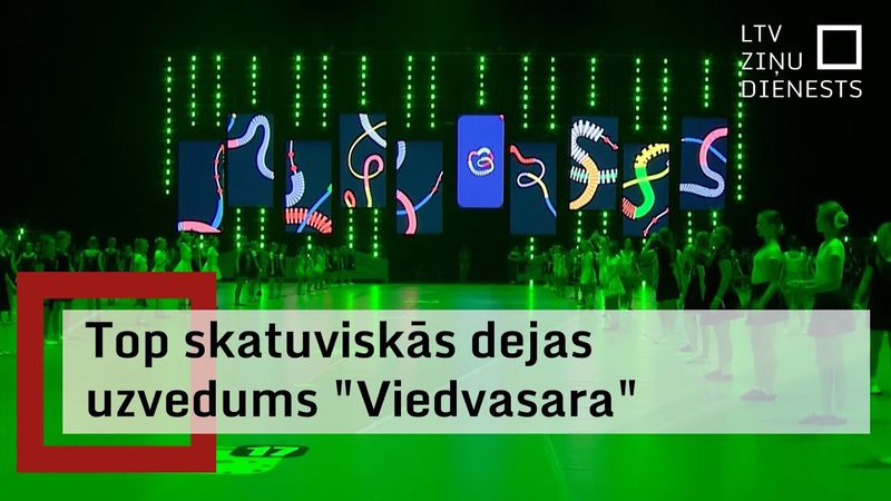 Dziesmu un deju svētki iesākumā izdejos skatuviskās dejas uzvedumu "Viedvasara"