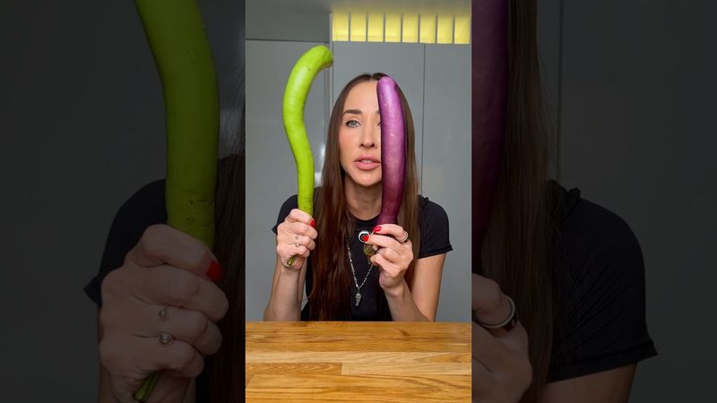 Теплый салат с баклажанами #салат