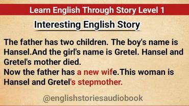 Learn English Through Story || Graded Reader Level 1