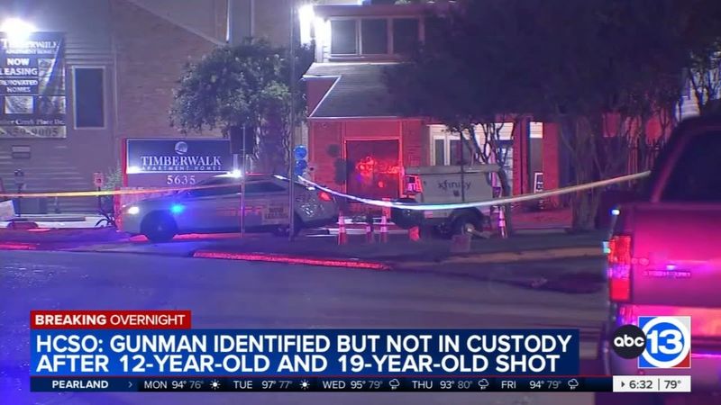 Child and teen shot at northwest Harris County apartment, sheriff says
