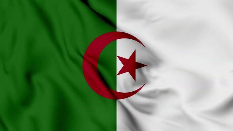 Algeria Country Waving Flag Background | HD | FREE DOWNLOAD