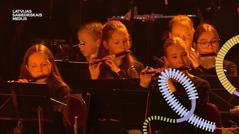 Mūzika no rokoperas LĀČPLĒSIS | Simfoniskās mūzikas lielkoncerts "Daudzskanīgais debesjums"