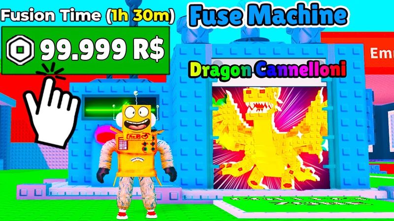 ПОТРАТИЛ ВСЕ РОБУКСЫ и ВСЕХ СЕКРТЕНЫХ БРАВЛЕРОВ НА Fuse Machine! ROBLOX Steal a Brainrot