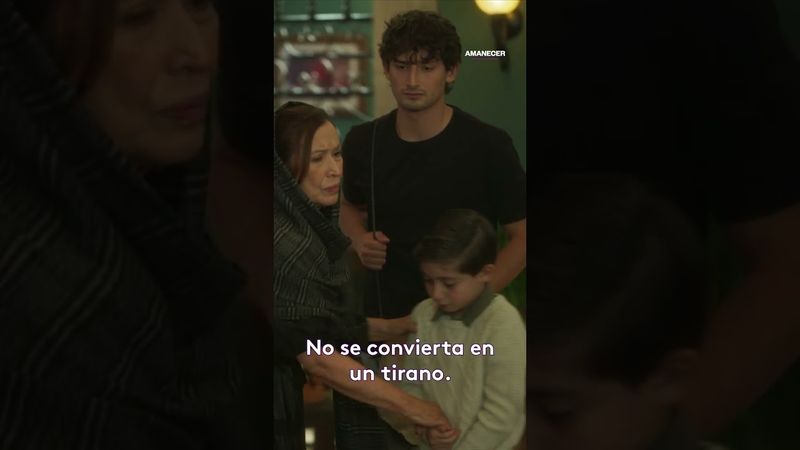 Leonel culpa a los Palacios por el incendio 😱 #Amanecer #Uninovelas