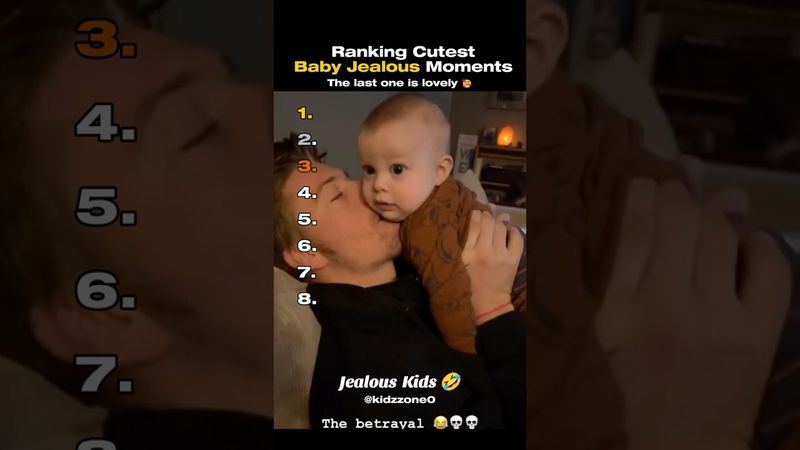 Ranking Cutest Baby Jealous Moments 👶