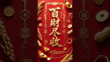 《百财尽收》正财偏财，尽收家门!快接！转发！功德无量！#正能量 #国学文化 #道家文化 #民间文化 #佛教文化 #发财 #聚财 #转运 #八方来财