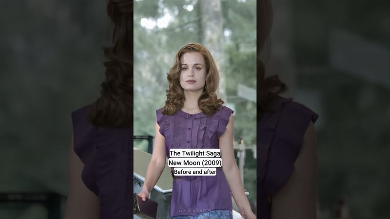 the twilight saga new moon - then and now