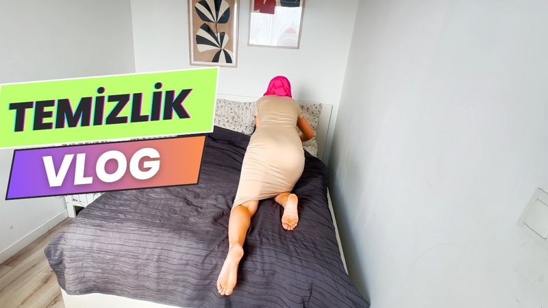 YATAK ODASINI TEMİZLEDİM - Yerleri Süpürdüm! 💁‍♀️ #vlog