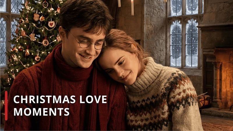 Harry & Hermione I Christmas Moments That Felt Like Love 🎄✨