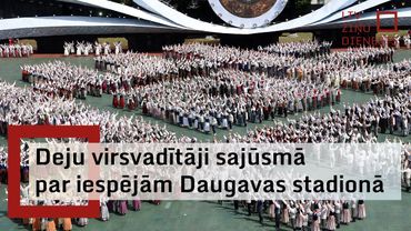 Gatavojas Skolēnu dziesmu un deju svētku lielkoncertam