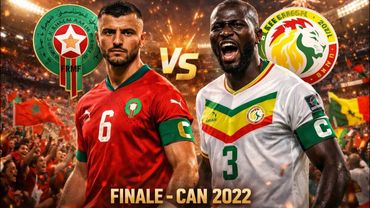 Match Complet Maroc vs Senegal en finale de la CAN ( Coupe d'Afrique des Nations) Incroyable match