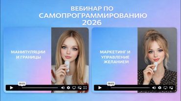 ВЕБИНАР по самопрограммированию 2026 SASHA BELAIR ✨ (15 января)