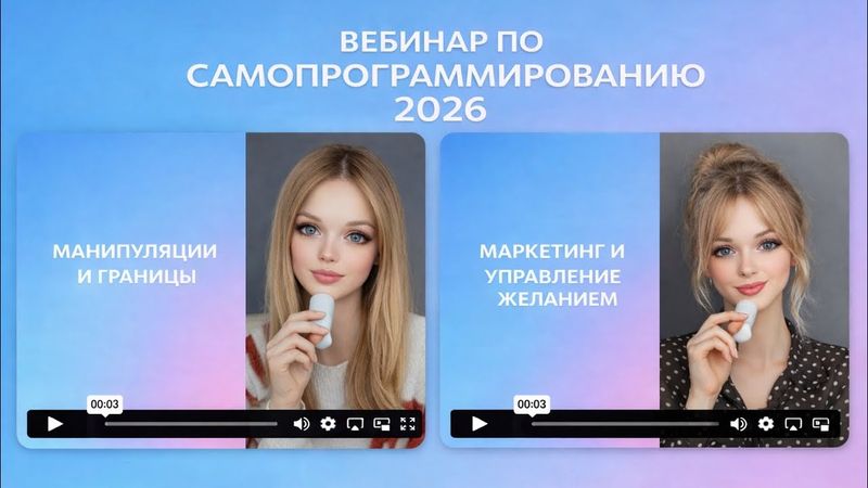 ВЕБИНАР по самопрограммированию 2026 SASHA BELAIR ✨ (15 января)