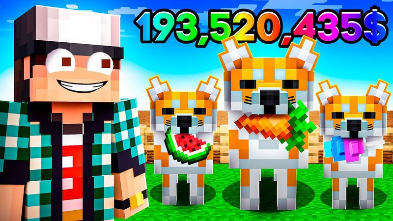 Я ПРИРУЧИЛ СОБАК ЧТОБЫ ВЫКОПАТЬ СЕМЕНА ВСЕХ РАСТЕНИЙ В GROW A GARDEN В МАЙНКРАФТ!