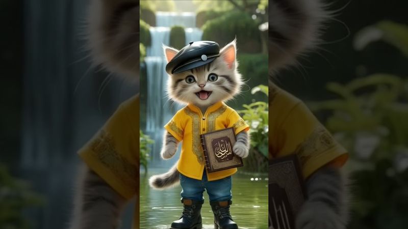 Sholawatan #cat #imut #shortvideo #shorts #short
