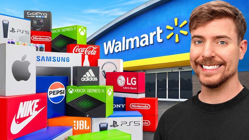 Compré todo en 5 tiendas