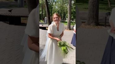 Свадебный букет на целине