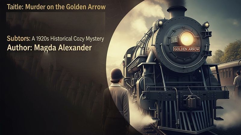 Murder on the Golden Arrow By Magda Alexander | Audiobook Cozy Mystery Full