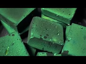 Green Blocks of Gym Chalk