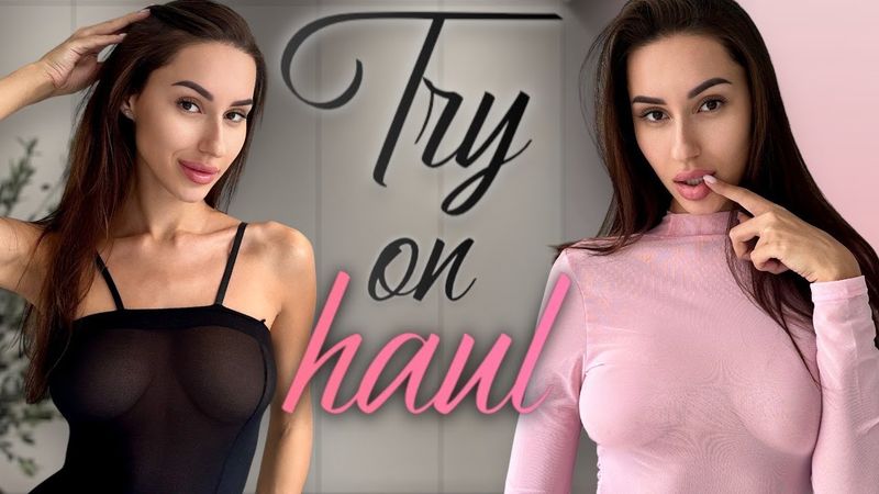 [4K] Sheer Fashion Review: Exploring Transparent Clothing Trends!