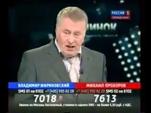 Поединок с В.Соловьёвым_Прохоров - Жириновский: