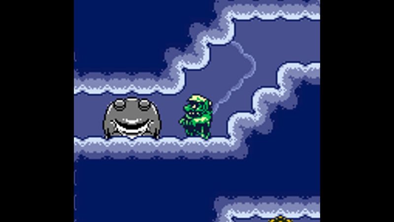 Wario Land 3: Part 95: Above the Clouds (Green Chest)