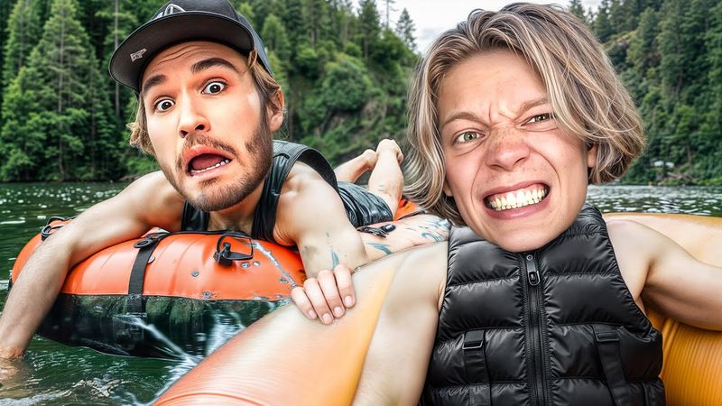 РЖАЧНОЕ ПУТЕШЕСТВИЕ НА ЛОДКЕ | ПРИЗРАКИ ОТВЯЗАЛИ ЯКОРЬ???