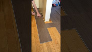 Easy LVP Cut Hack You Need to Try!” #diy #flooring #stairs #hardwood #diy