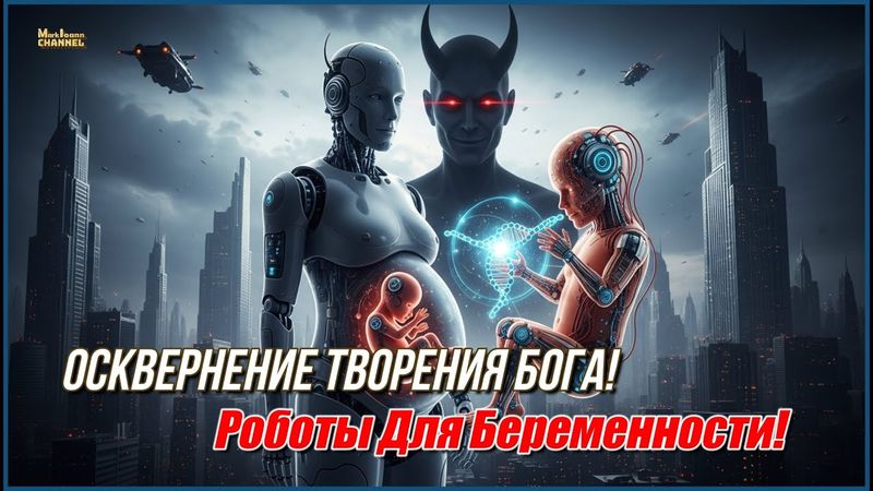 📯🕊️🎺"Осквернение Творения Бога❗ Роботы Для Беременности❗"