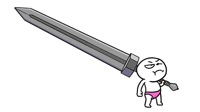 Я сделал МЕЧ БЕРСЕРКА! (Настоящий)