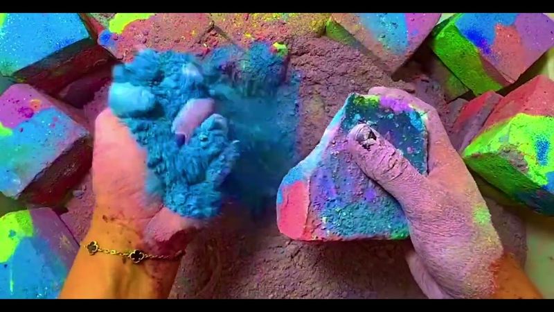 Asmr chalk credit:@ASMRgymchalkIndonesia