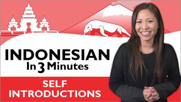 Learn Indonesian - Indonesian in Three Minutes - How to Introduce Yourself in Indonesian